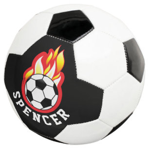 Flaming-Fußballball Personalisiert Fußball