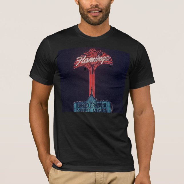 Flaming Hotel Las Vegas T-Shirt (Vorderseite)