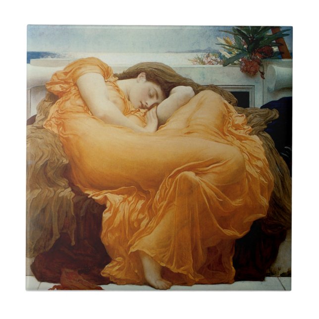 Flaming June Fliese (Vorderseite)