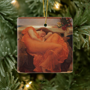 Flaming June Frederic Leighton Kunstdruck Keramikornament