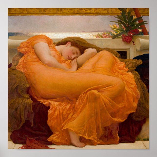 FLAMING JUNE POSTER (Vorne)