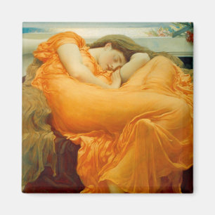 Flaming June von Frederick Leighton Magnet