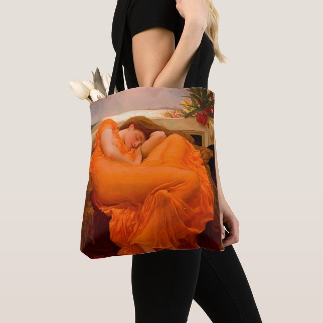 Flaming June von Lord Frederic Leighton (Von Nahem)