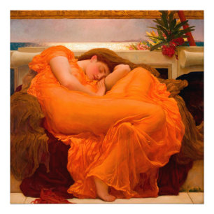 Flaming June von Lord Frederic Leighton Fotodruck