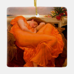 Flaming June von Lord Frederic Leighton Keramikornament