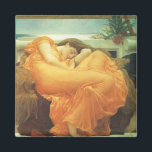 Flaming June von Lord Frederic Leighton Magnet<br><div class="desc">Flaming June (1895) von Lord Frederic Leighton ist ein Vintages Viktorianisches Porträtmalerei der Kunstmythologie aus der Zeit der Zeit, in dem eine wunderschöne Frau schlafend. Man nimmt an, dass die Frau Anspielungen auf die schlafenden Figuren, die die Griechen oft malen, geäußert hat, die gemeinsam als Venus bezeichnet wurden, die Göttin...</div>