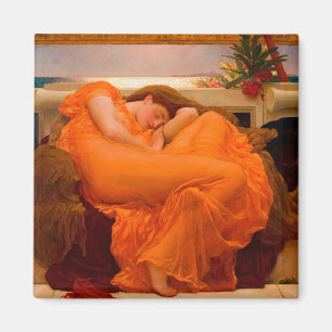 Flaming June von Lord Frederic Leighton Magnet