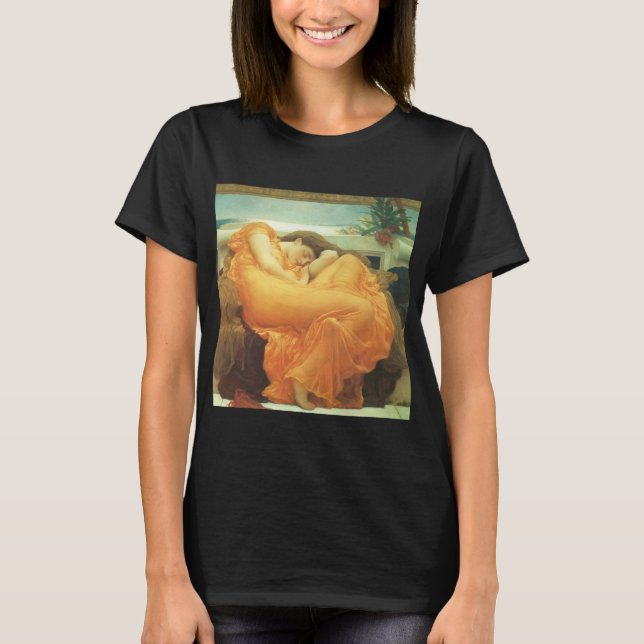 Flaming June von Lord Frederic Leighton T-Shirt (Vorderseite)