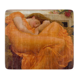 Flaming June von Sir Frederic Leighton Vintage Schneidebrett