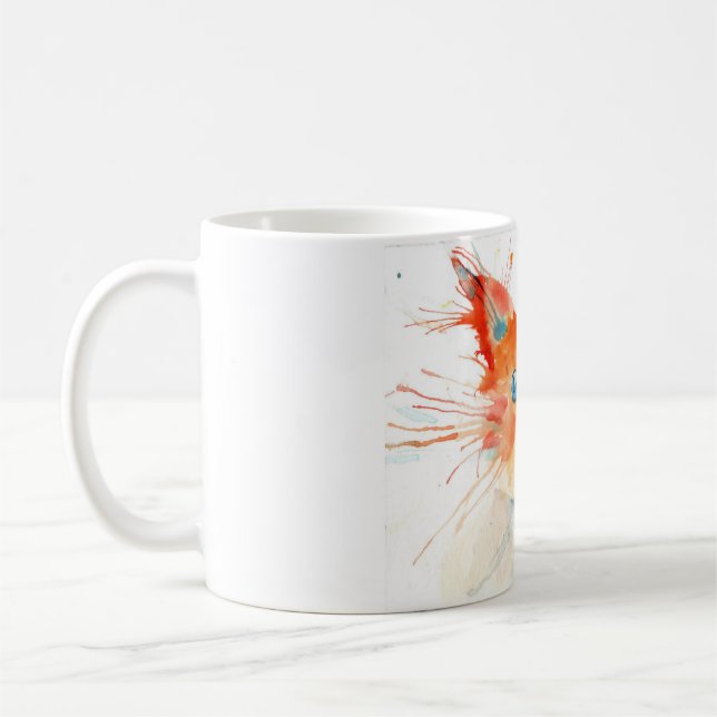 Flaming Kitty Tasse (Links)