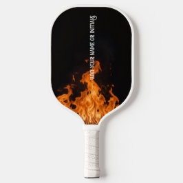 Flaming  pickleball schläger