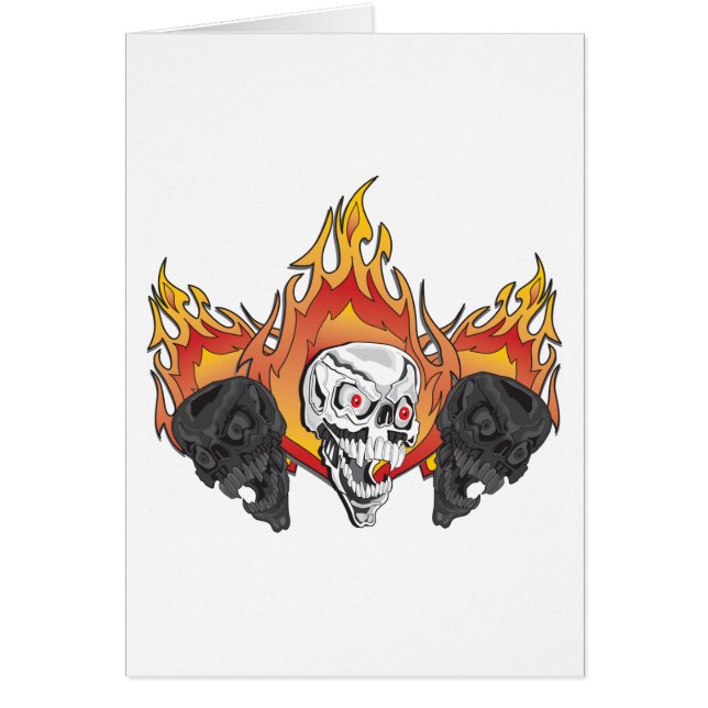 Flaming Skulls (Vorne)