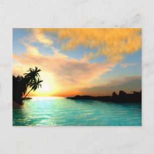 Flaming Sky Postkarte