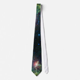 Flaming Star Runner NASA Weltraumgalaxie-Foto Krawatte