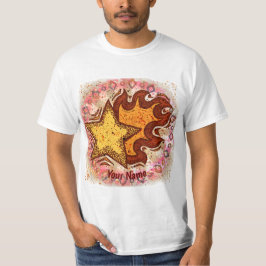 Flaming-Star-T - Shirt