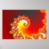 Flaming Tentacle - Fraktal Kunst