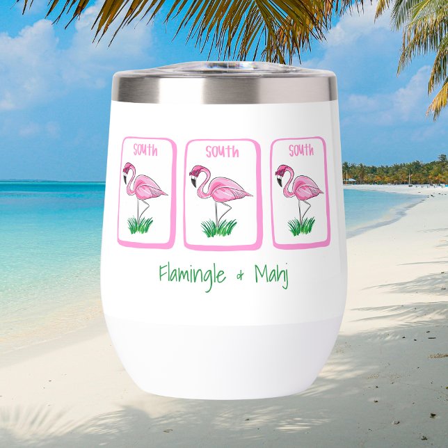 Flamingle & Mahj Personalisierter Flamingo Mahjong (Von Creator hochgeladen)
