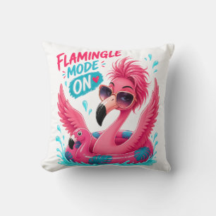 Flamingle Mode An Pink Flamingo Pool Schwimmkörper Kissen