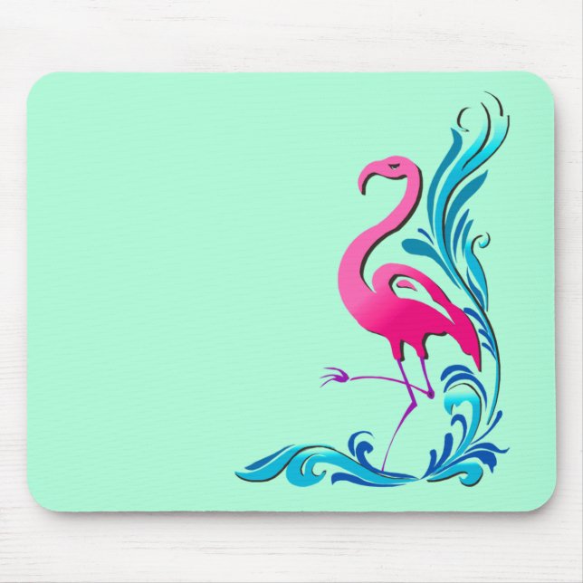 Flamingo 1 mousepad (Vorne)