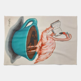 Flamingo Absurdi-tea towel  Geschirrtuch