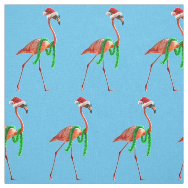 Flamingo am Strand Stoff (Muster)