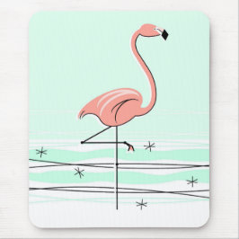 Flamingo Aqua mousepad