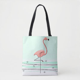 Flamingo Aqua überall in der Tasche