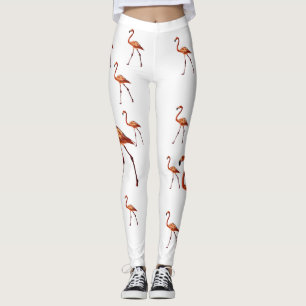 Flamingo Art Leggings