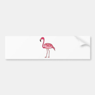Flamingo Autoaufkleber