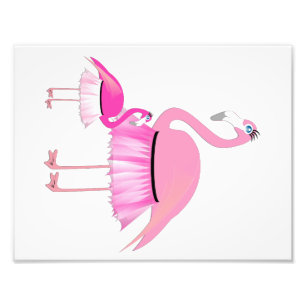 Flamingo Baby Girl Room Print (1 von 4) Fotodruck