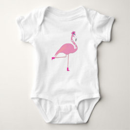 Flamingo - Baby Jersey Bodysuit Baby Strampler