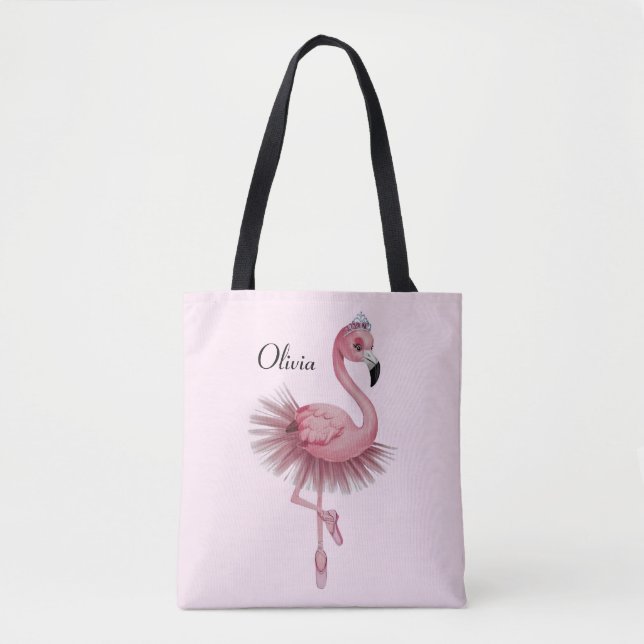 Flamingo Ballet Dancer Personalisiert (Vorderseite)
