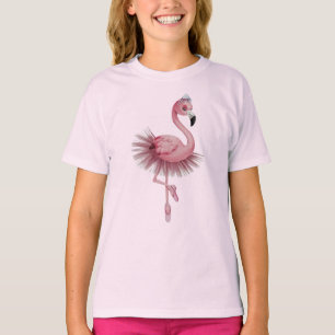 Flamingo Ballet Dancer T-Shirt