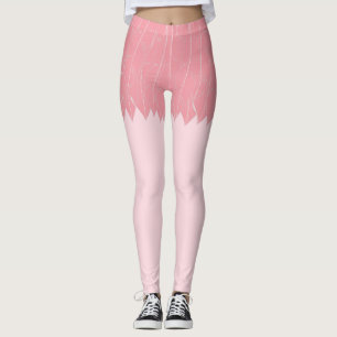 Flamingo-Bein-Leggings Leggings