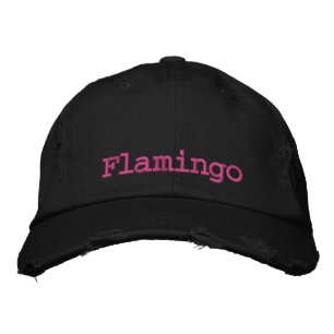 Flamingo Bestickte Baseballkappe