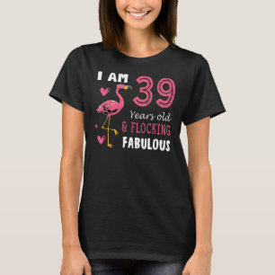 Flamingo Bird Flamingo Niedliche Geburtstag seit 3 T-Shirt