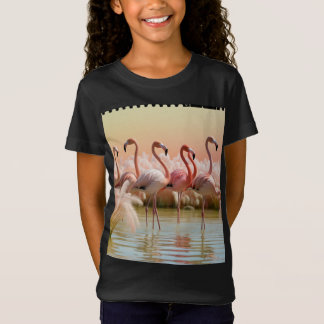 Flamingo Bliss - Ein Abstecher in die tropische El T-Shirt