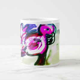 Flamingo Blume joy Jumbo-Tasse