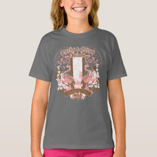 Flamingo-Blume T-Shirt