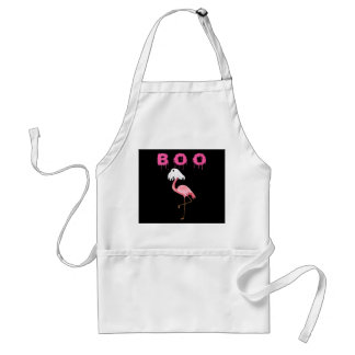Flamingo Boo Ghost - Flamingo Halloween Schürze
