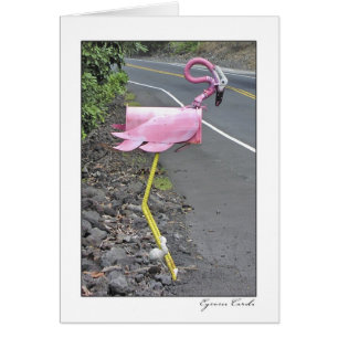 Flamingo-Briefkasten
