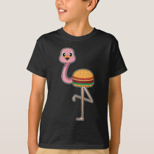 Flamingo Burger T-Shirt