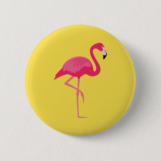 Flamingo Button (Vorderseite)