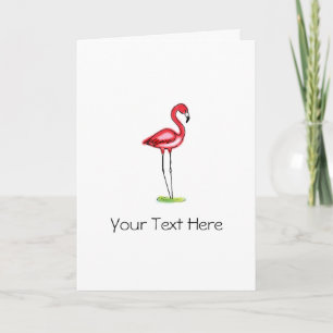 Flamingo Card Karte