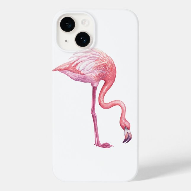 Flamingo Case-Mate iPhone Hülle (Rückseite)