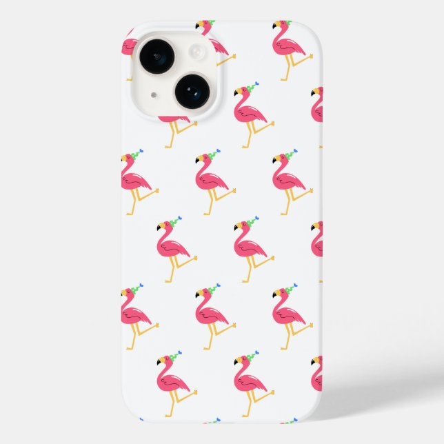 Flamingo Case-Mate iPhone Hülle (Rückseite)