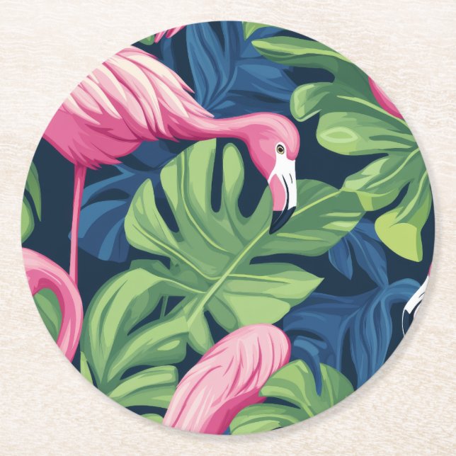 Flamingo Charm Untersetzer (Vorderseite)