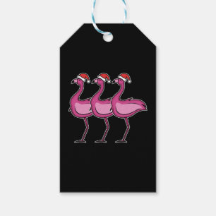 Flamingo Christmas Geschenkanhänger