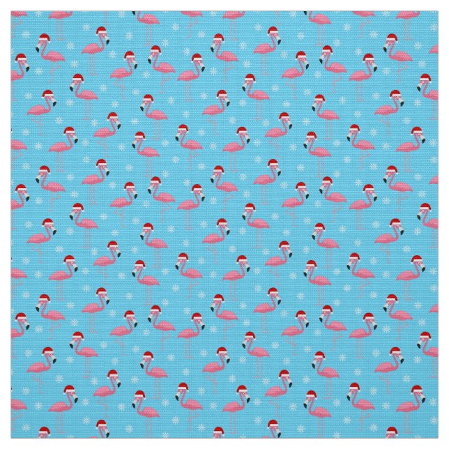Flamingo Christmas Stoff (Muster)