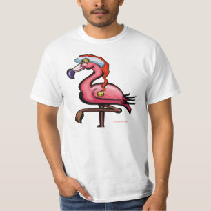 Flamingo Christmas T-Shirt